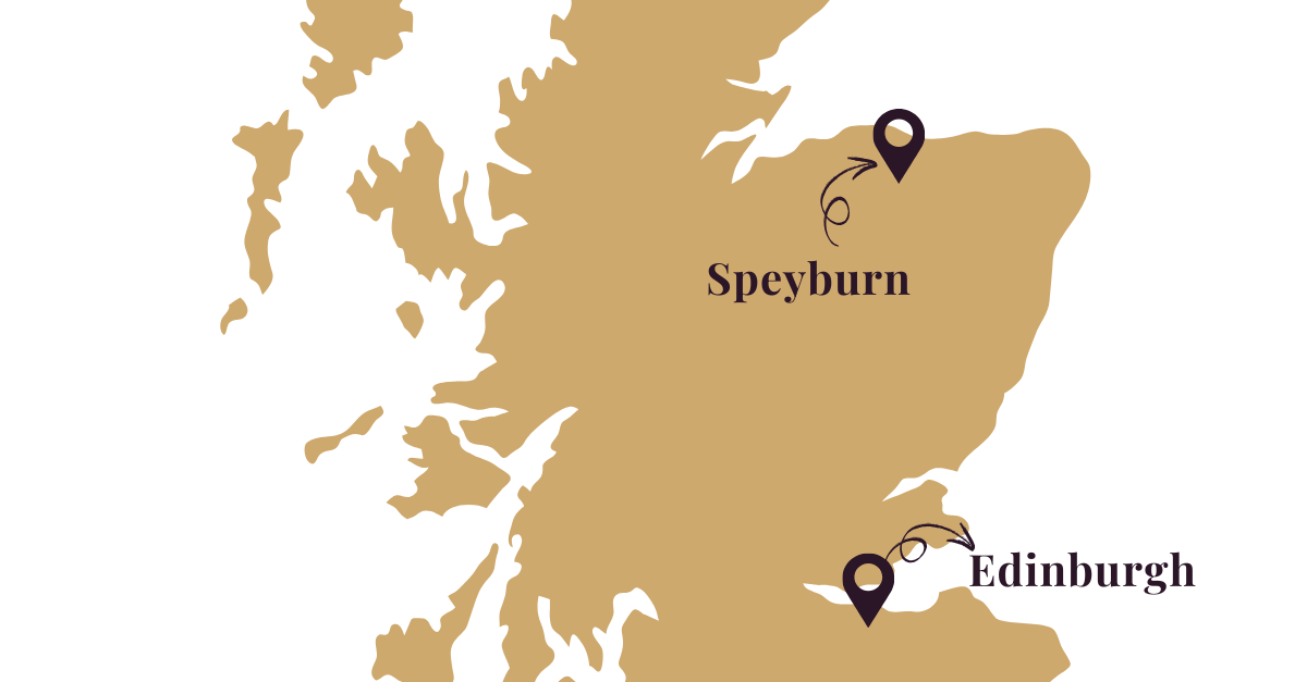 Speyburn Distillery Location