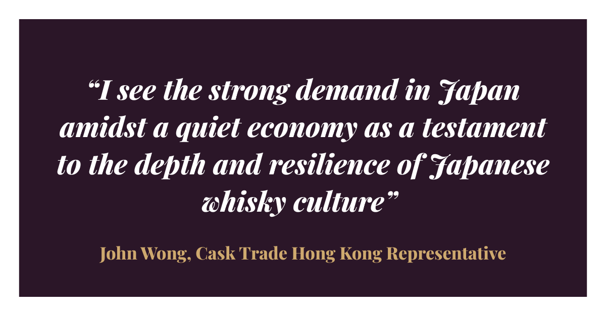 2026 Trends For Whisky Investment Quote John Wong